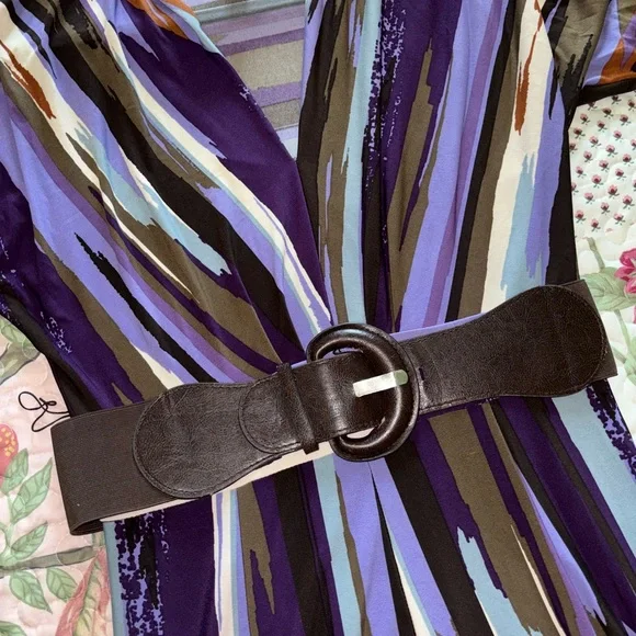 Rabbit Rabbit Rabbit Multicolor Striped Dress - Picture 1 of 10